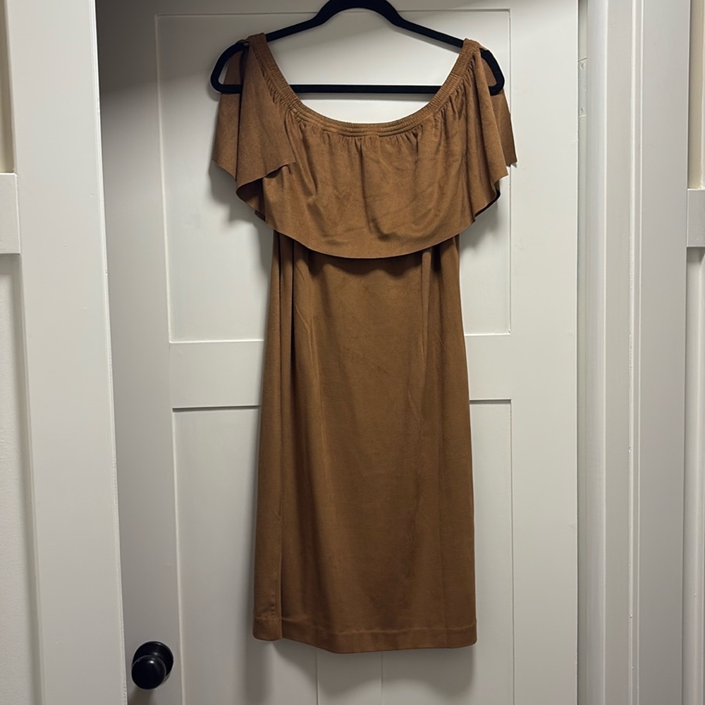 Beautiful Chicos suede like dress
